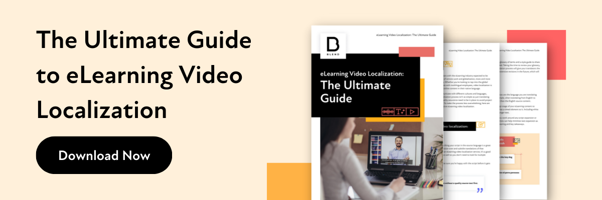 Ultimate Guide to eLearning Video Localization